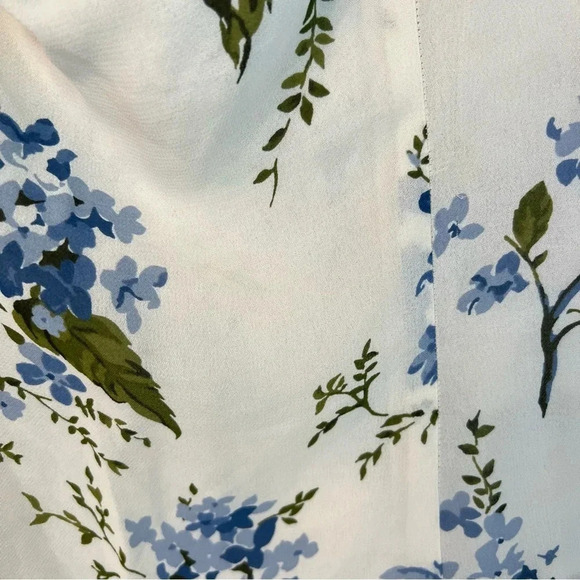 Reformation Constance Blouse Riviera Garden Floral 0 NWT Contemporary Feminine - Picture 4 of 8